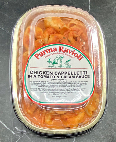 PARMA CHICKEN CAPPELLETTI