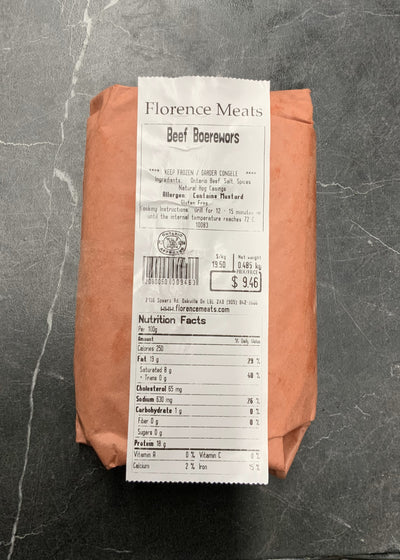 BEEF BOEREWORS