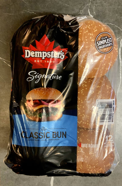 DEMPTSTER'S CLASSIC HAMBURGER BUNS