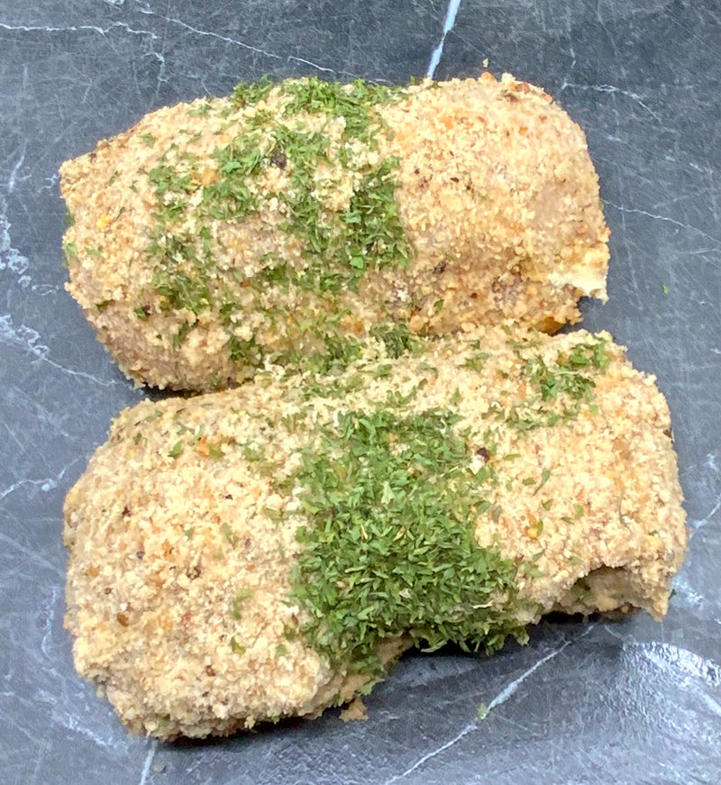 CHICKEN KIEV WITH GARLIC BUTTER